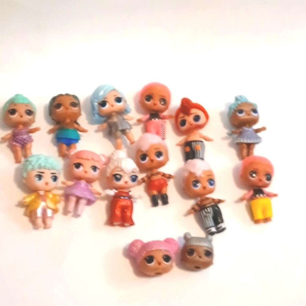 LOL Surpriae Mini Fashion Dolls Lot Of 12 MGA Entertainment